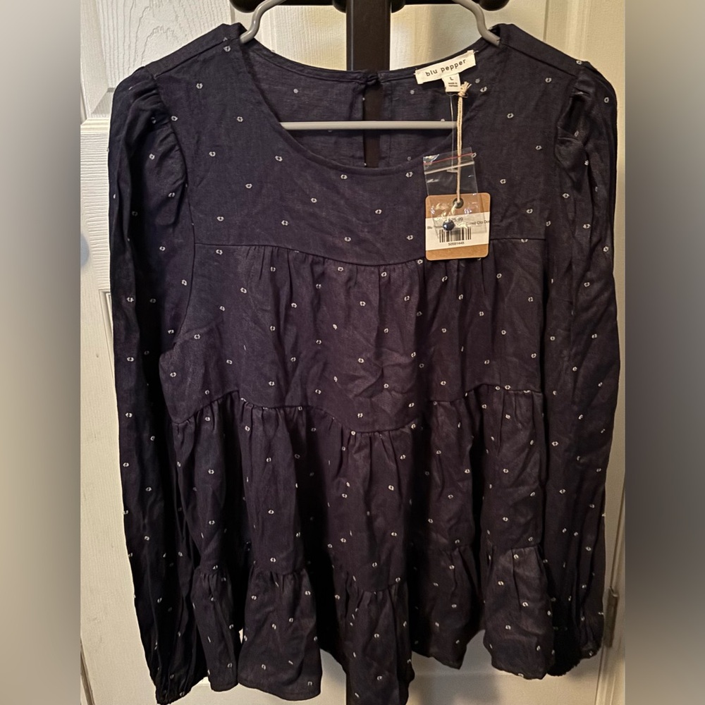 NWT YL Blu Pepper Top
